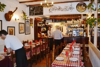 The inside of Casa Don Carlos
