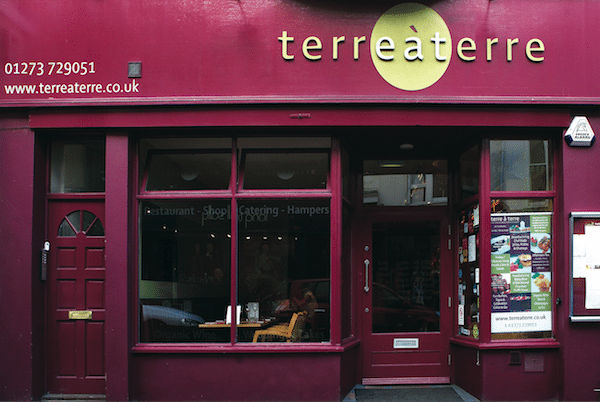 Terre à Terre, vegetarian restaurant, Brighton, award winning