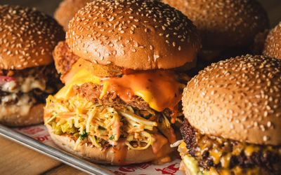 tower block burger at meatliquor. Burger Restaurants in Brighton close to Tork Place.