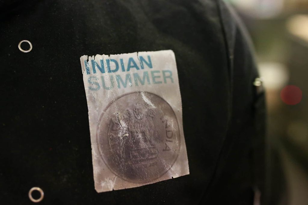 Indian Summer Brighton Badge