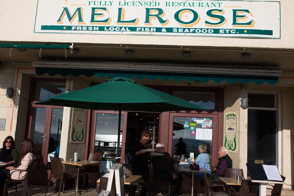 Melrose Restaurant Brighton - Exterior of Fish and Seafood Restaurant