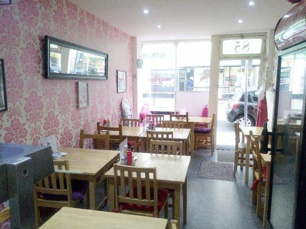 Little Miss Piggies Café, Kemptown, Brighton, British, breakfasts, lunches