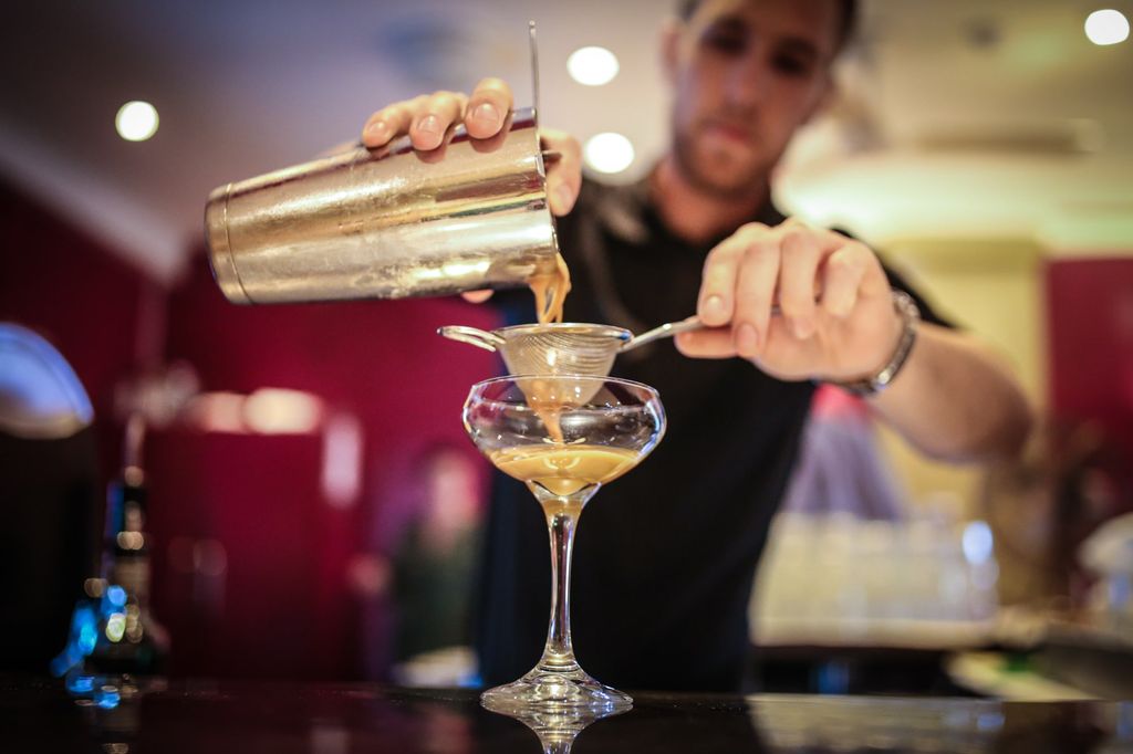 Espresso Martini cocktail at Terre a Terre Brighton