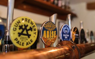 Ales available at the Shepherd and Dog. Craft beer and real ales near Brighton.
