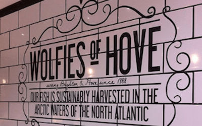 Wolfies of Hove, Fish and Chip Shop, Chippie, Hove station