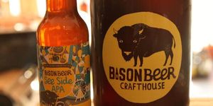 Bison Beer, East Street, Brighton, Video, what is a growler