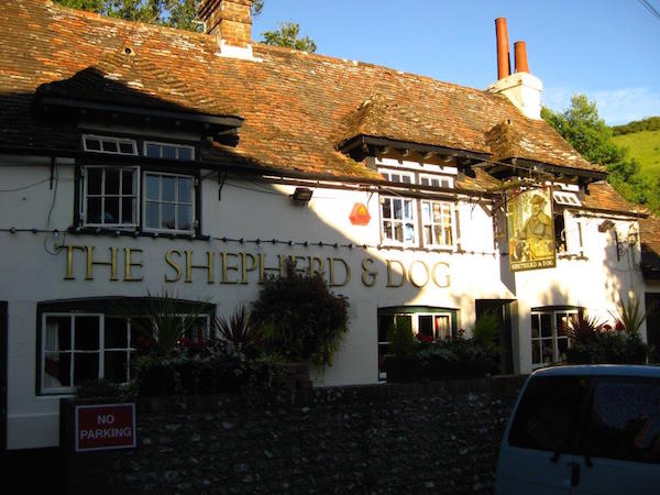 The Shepherd and Dog, Fulking, Country Pub, Sussex countryside, South Downs pub