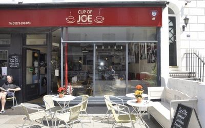 cup of joe, kemptown, cafe, brighton