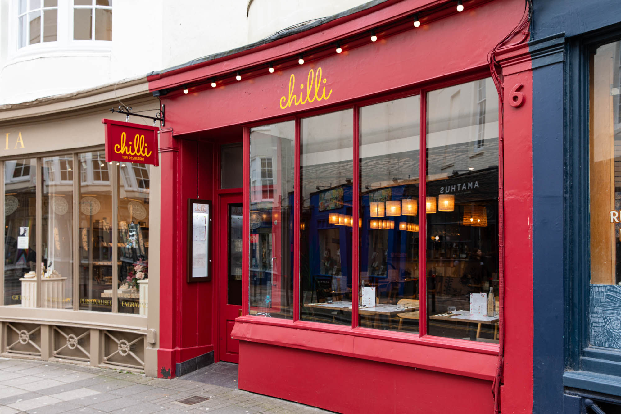 Chilli restaurant in Brighton. 