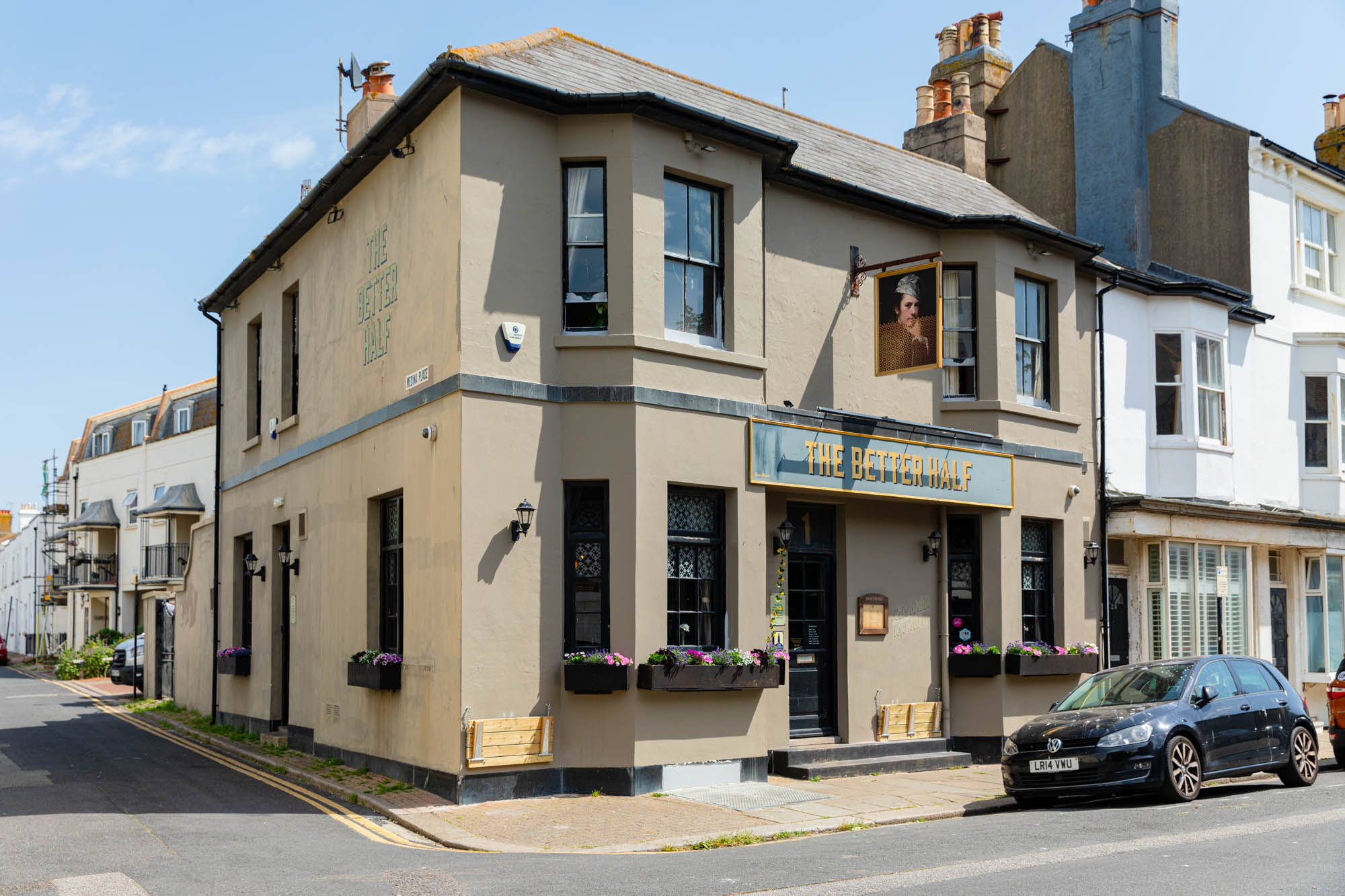 The Better Half exterior shot of the pub