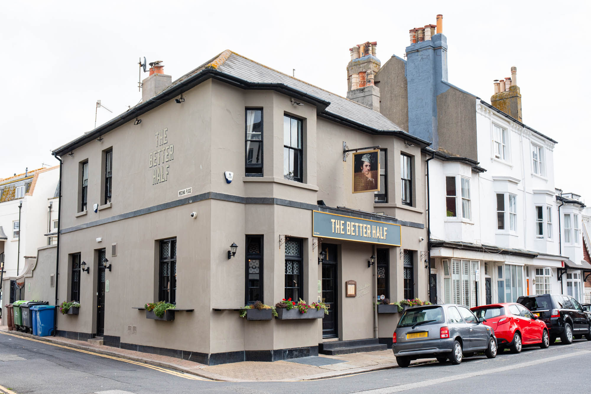 Better Half pub - exterior of the pub building