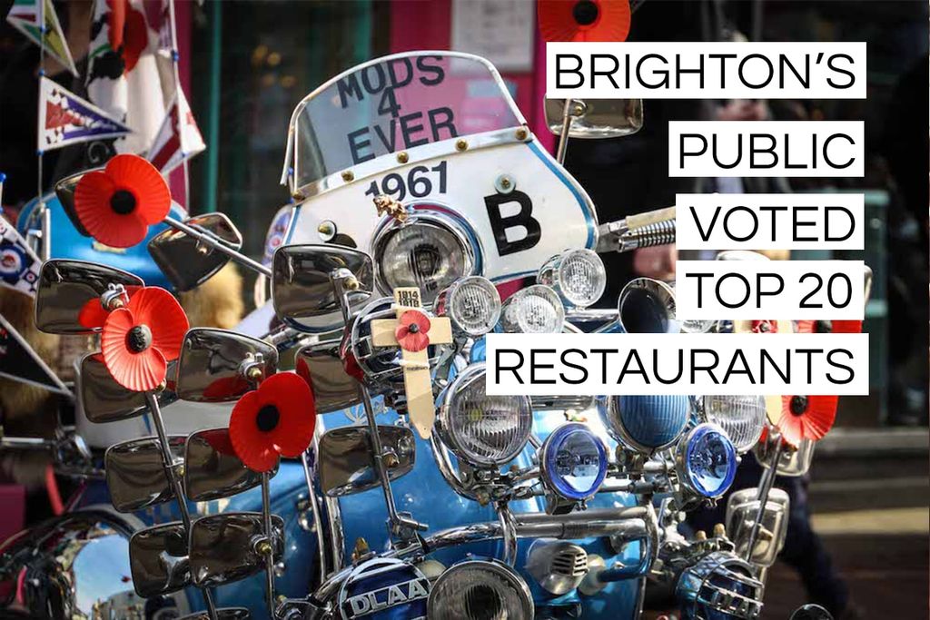 Brighton top twenty voted public restaurants