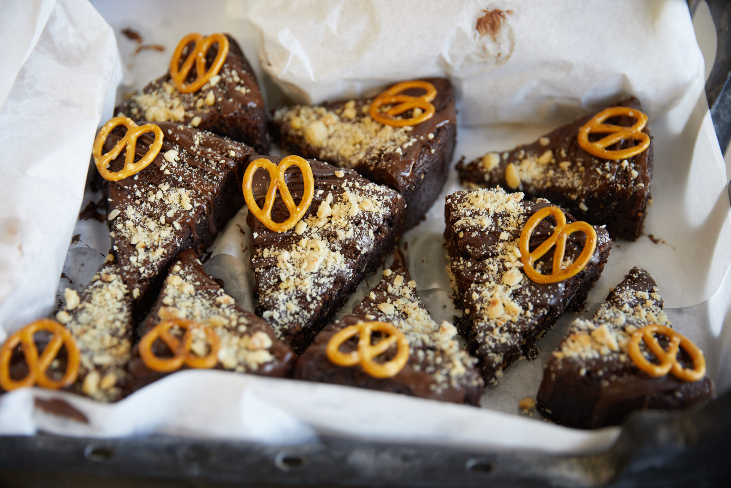 chocolate triangles 