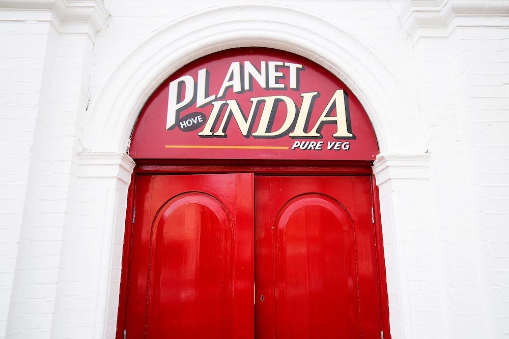 Planet India Hove. sustainable Brighton. Brighton Restaurant Awards