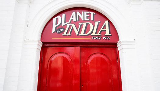Planet India Hove. sustainable Brighton. Brighton Restaurant Awards