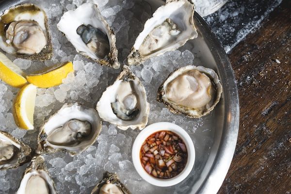 Oysters on ice at Riddle and Finns - Best Restaurants in Brighton