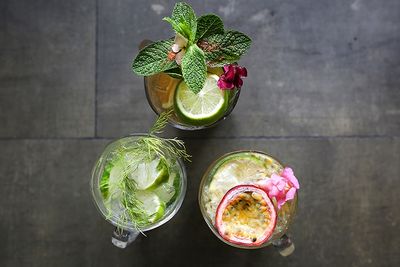 drinks, cocktail, fruit, Lucky Beach, cafe, bar, seafront, beach, Brighton