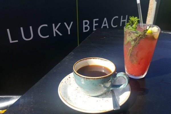 lucky beach coffee and juice