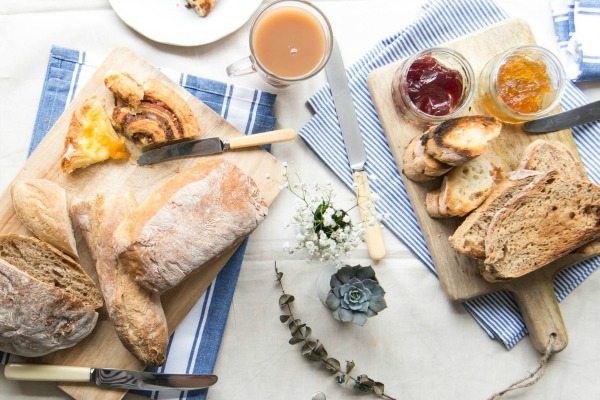 real patisserie bread and pastries