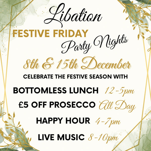 Festive Friday Libation