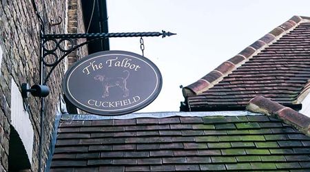 Outside sign of The Talbot