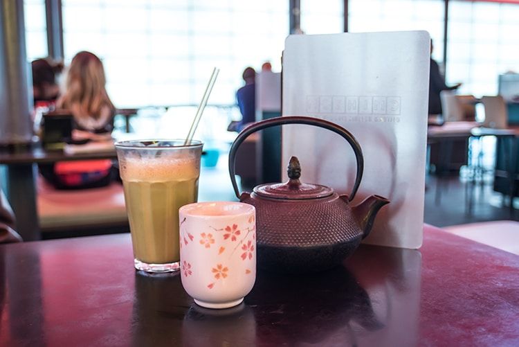 Moshimo, Japanese Restaurant, Brighton, Vegan Review, Tea