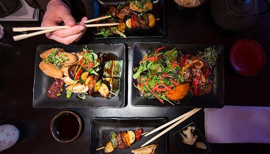 Moshimo, Japanese Restaurant, Brighton, Vegan Review, Duck & Skewers