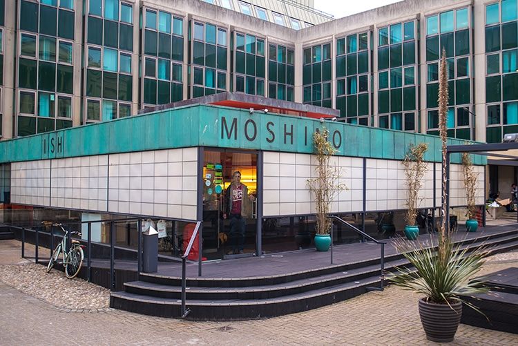 Moshimo, Japanese Restaurant, Brighton, Vegan Review, Outside Sign