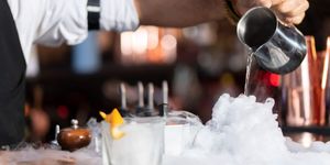 making cocktails at Bohemia, romantic restaurants Brighton
