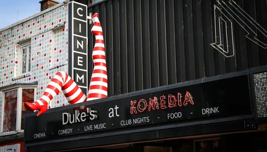 Restaurants with Entertainment, Dukes at Komedia, Brighton