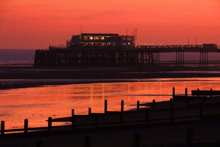 Worthing Pier at Sunset, by Worthing Journal