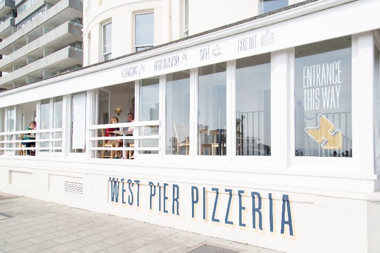 West Pier Pizzeria restaurant - West Pier Pizzeria Brighton