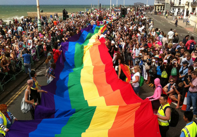 Brighton Pride Flag