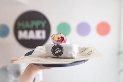 Happy Maki Sushi Brighton. sustainable Brighton. Brighton Restaurant Awards - Food Made Good Awards