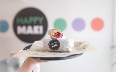 Happy Maki. sustainable Brighton. Brighton Restaurant Awards - Food Made Good Awards. Vegan Restaurants Brighton