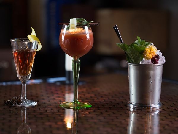 Cocktails at L'Atelier Du Vin Brighton