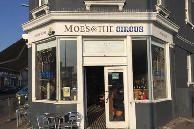 Moes at the circus. Best cafes Brighton. Brighton Restaurant Awards