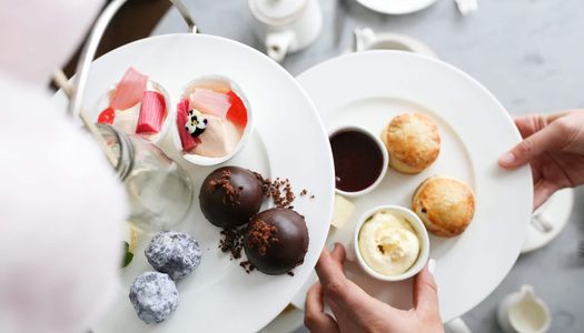 Pictured is Afternoon Tea Brighton. Mother's Day Brighton or Mothers Day Brighton.
