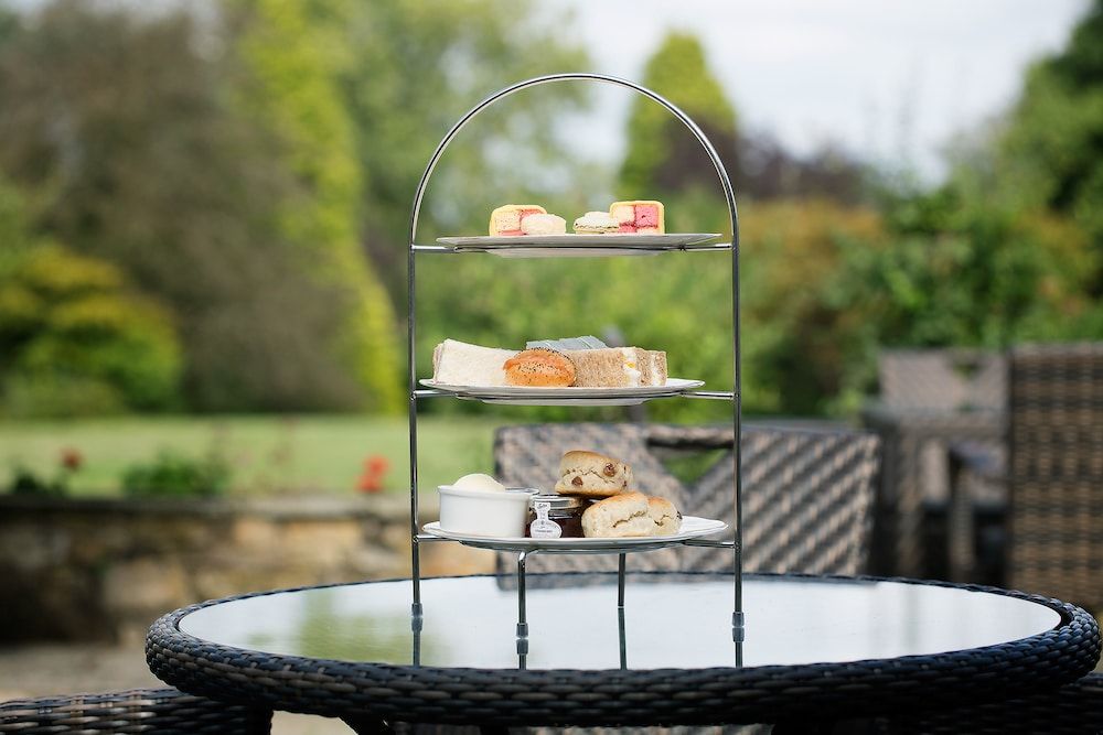 Afternoon tea at Ghyll Manor in Sussex