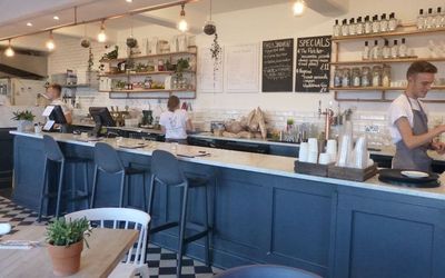 Flour Pot Kitchen in Brighton. Brighton Coffee Shop Guide