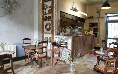 Cafe Rust.Best cafes Brighton. Brighton Restaurant Awards