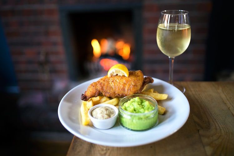 The Hartington Pub hanover. Showcasing their incredible Brighton fish and chips