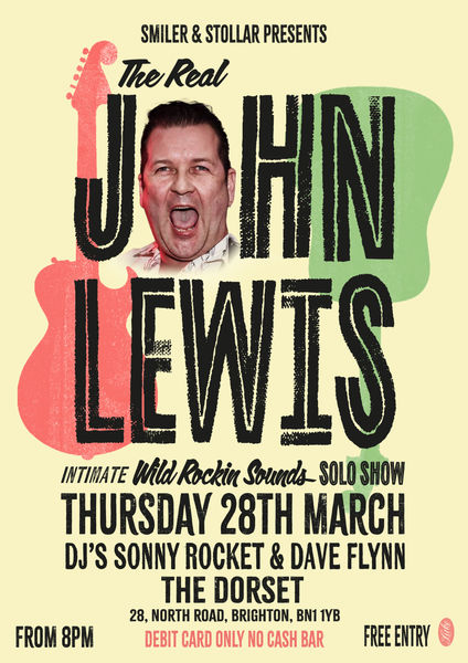John Lewis Live Event Poster.