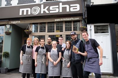 Moksha Caffe - winner of Best brunch at the Brighton Restaurant Awards. Top 20