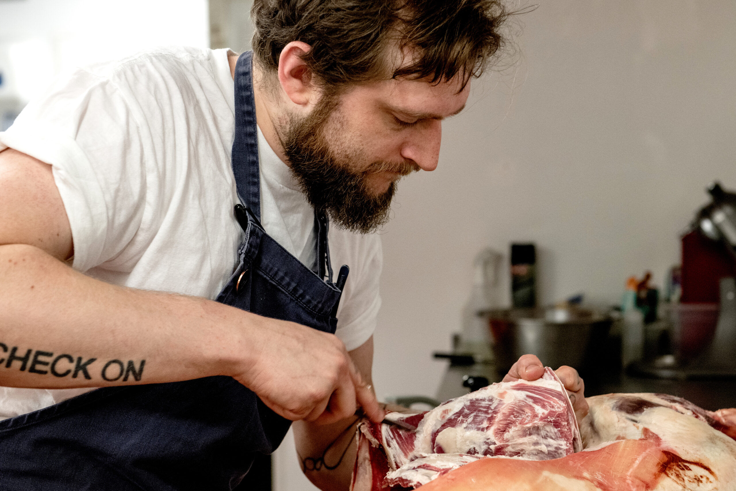 Toby, chef at Kindling Brighton