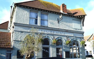exterior of the George Payne pub