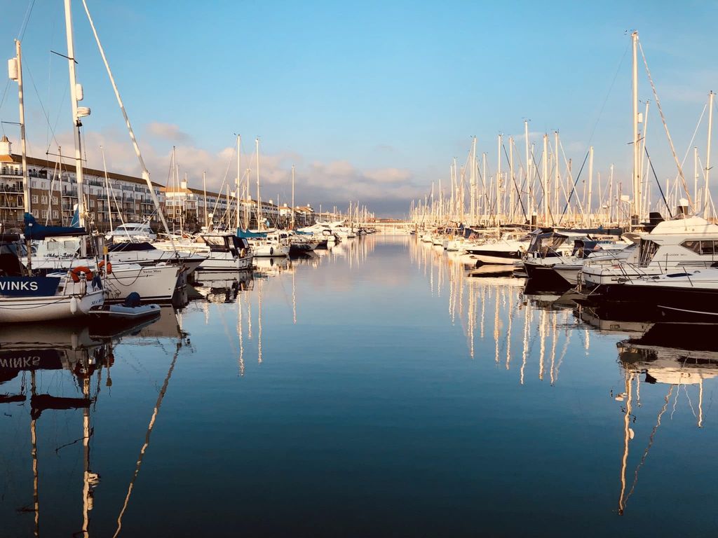 Brighton marina view