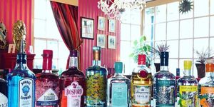 Gin selection at The Regency Tavern Brighton