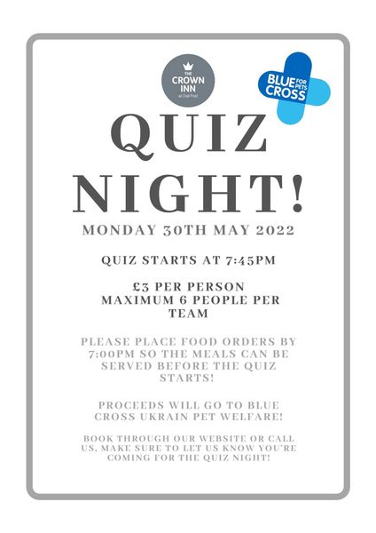 Quiz night banner