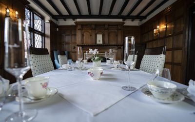 Private dining at Mannings Heath